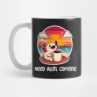 Cute Axolotls Kawaii Coffee Mug